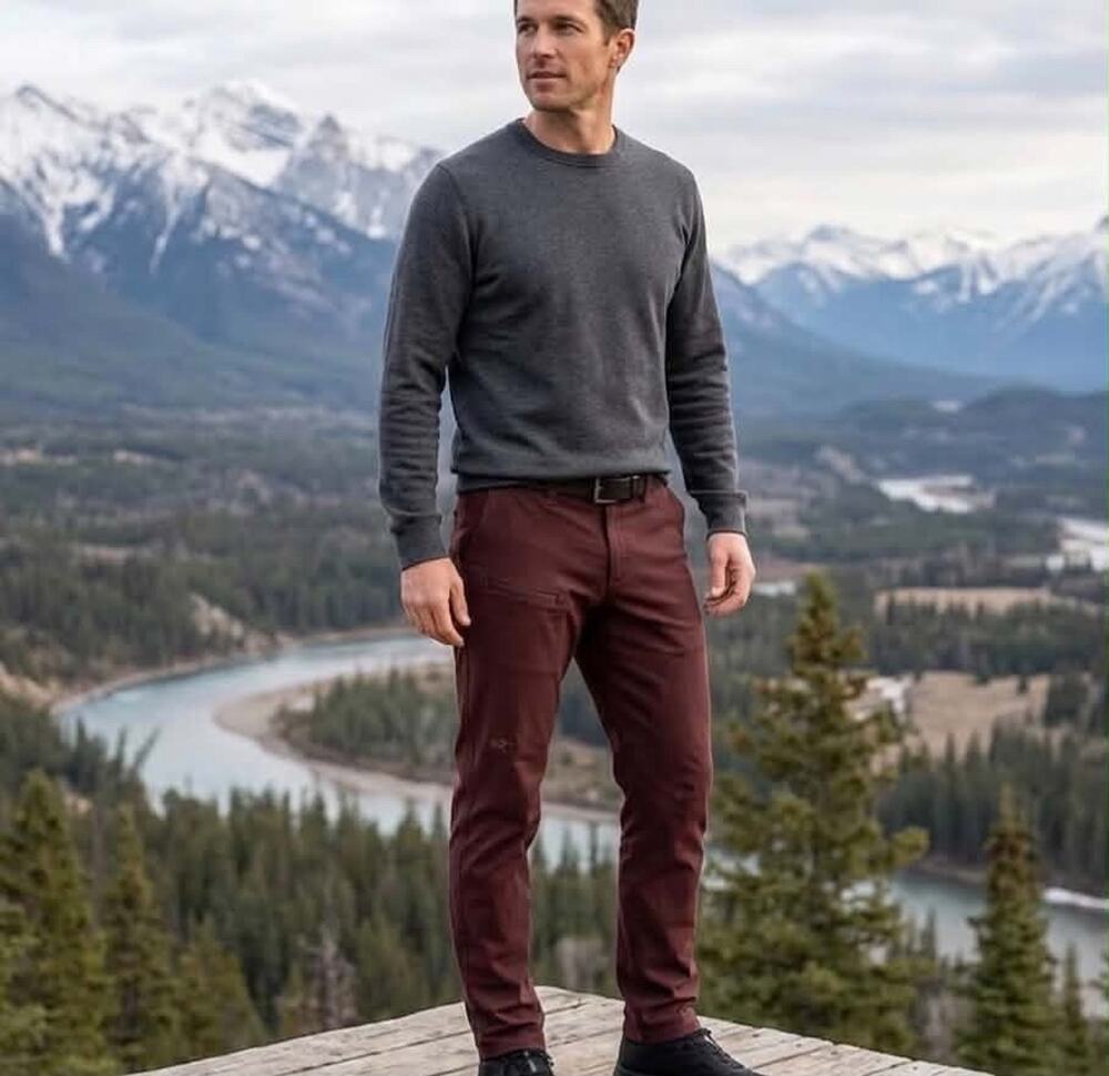 Arc'teryx Abbott Pants Men Size 32 Chino Lightweight Outdoor Hiking Office